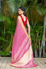 LALLI LINEN SAREE